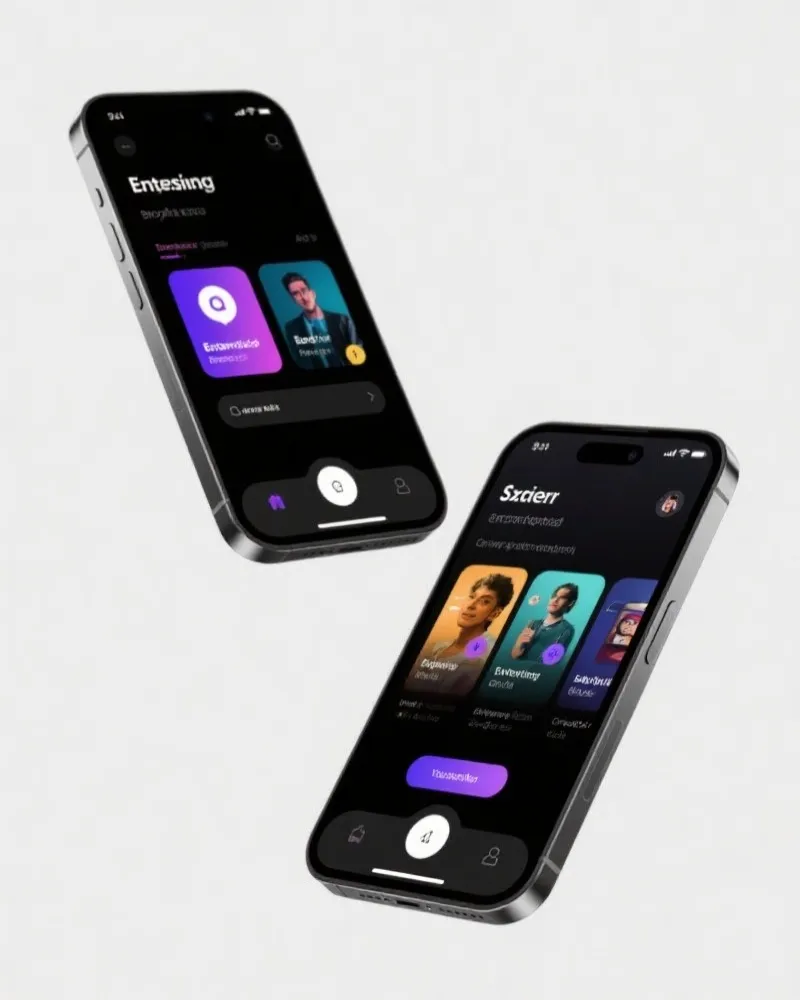 极悦娱乐 App Interface